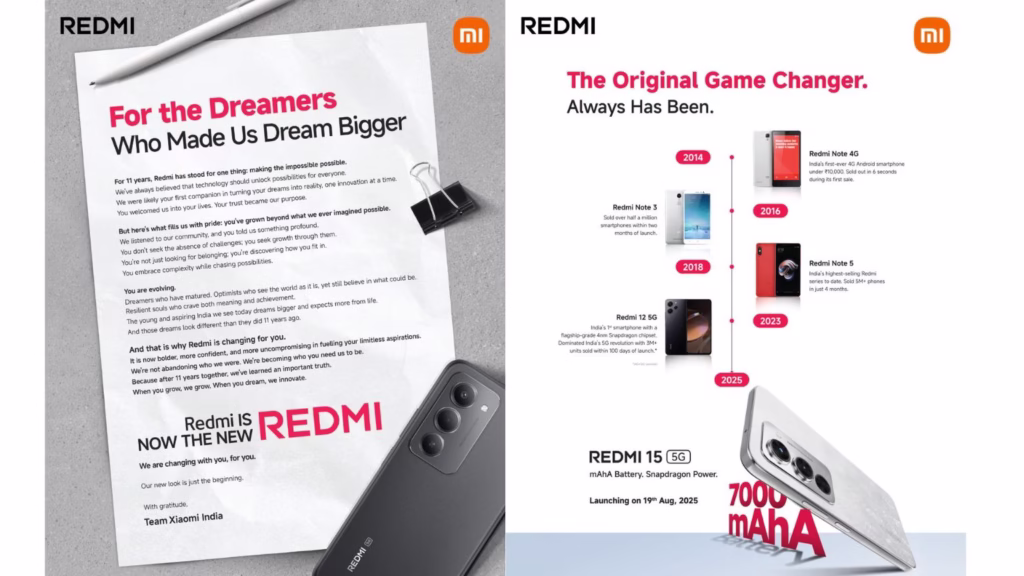 Redmi to REDMI