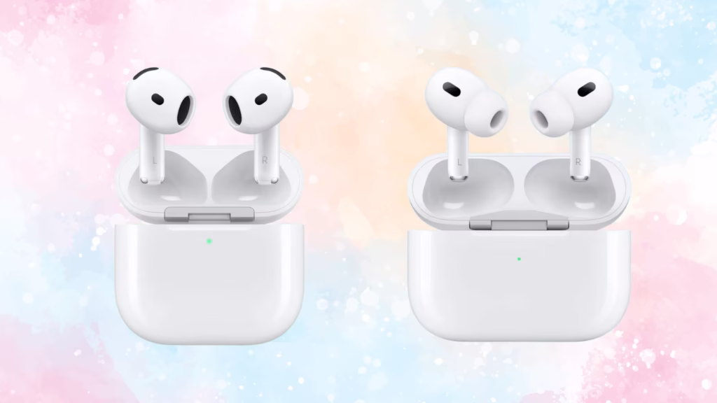AirPods Pro 2 and AirPods 4