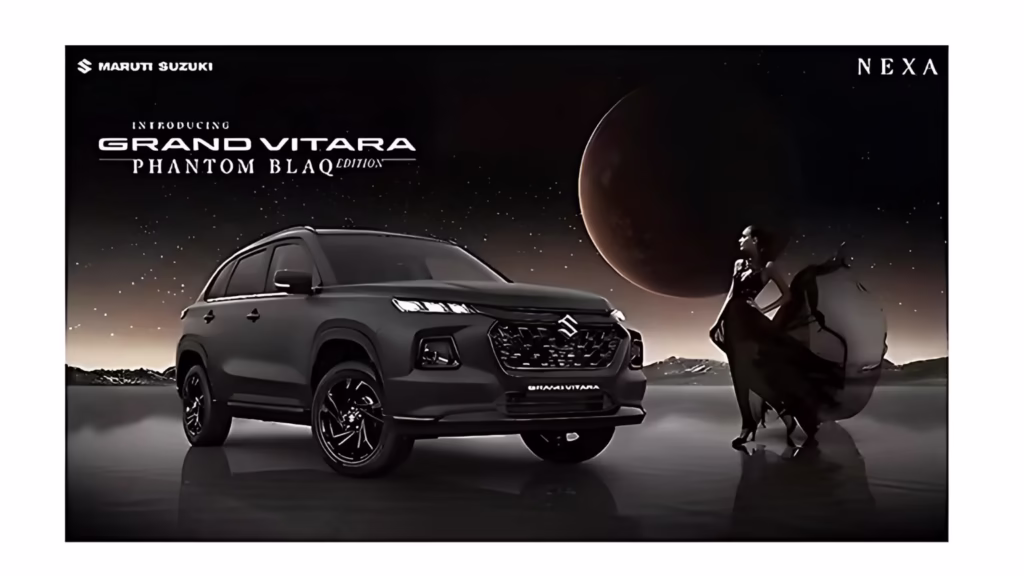 Maruti Suzuki Unveils Grand Vitara Phantom Blaq Edition – First Maruti with Matte Black Finish Maruti Suzuki