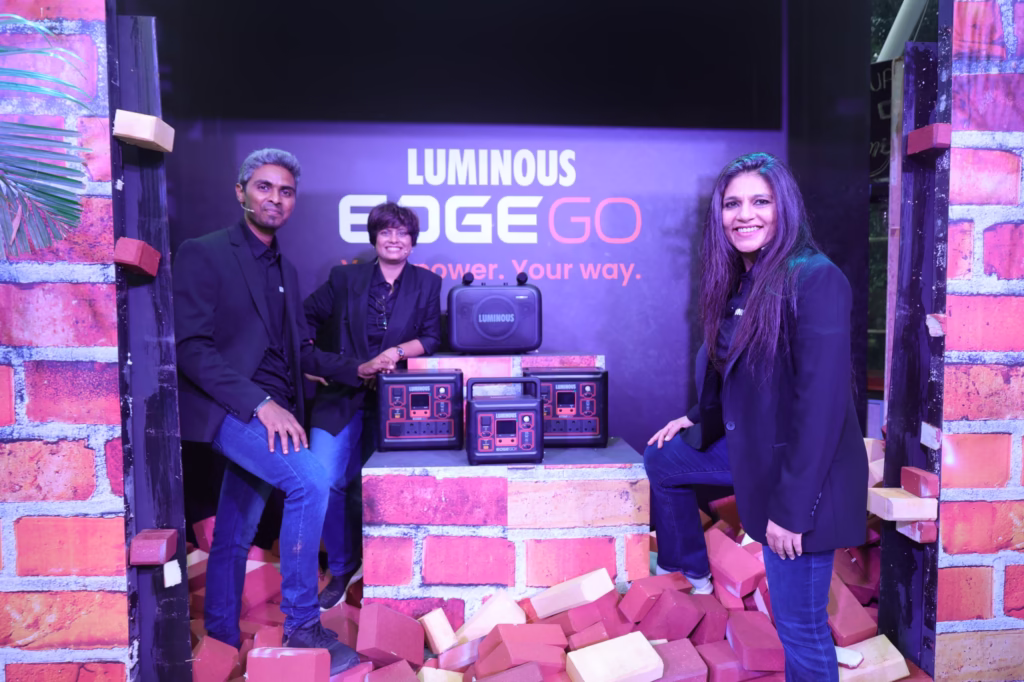 Luminous Launches EDGE GO 1500: India’s First Smart Audio Portable Power Station Luminous Launches EDGE GO 1500: India’s First Smart Audio Portable Power Station