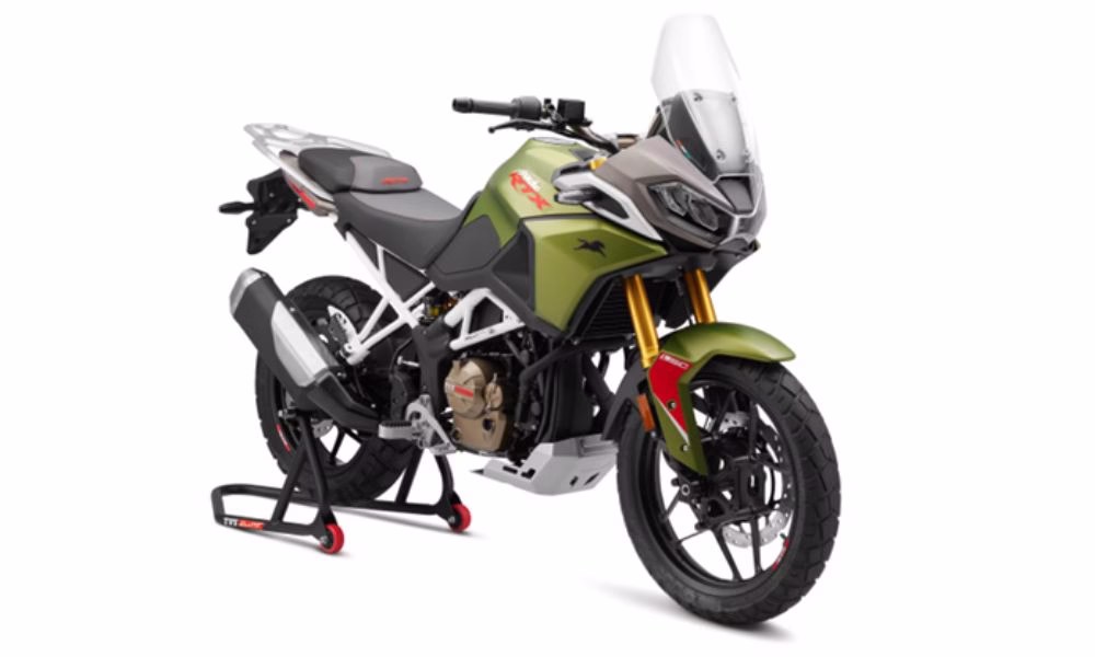 TVS Apache RTX 300 Launches in India: A New Adventure Begins