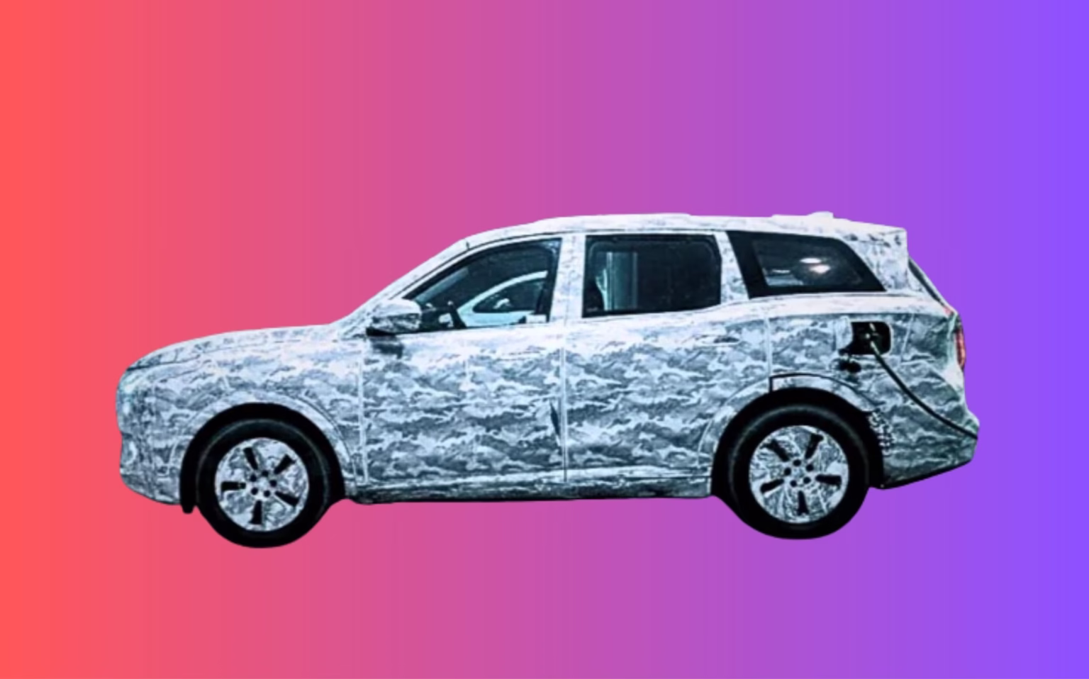 Mahindra XEV 7e Spotted Testing: Electric Version of XUV700 Coming Soon