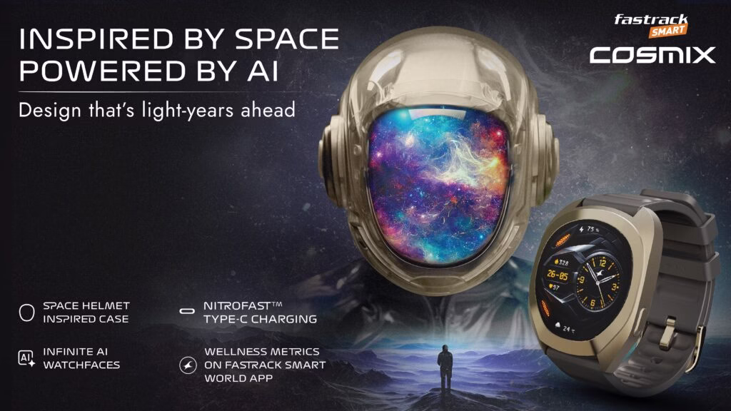 Fastrack Launches Smart Cosmix Smartwatch in India with Space Inspired Design Fastrack Launches Smart Cosmix Smartwatch in India with Space Inspired Design