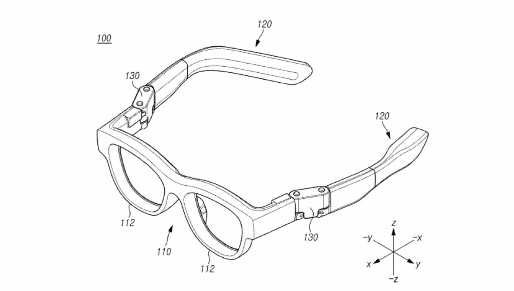 Samsung Patents New AR Glasses Hinge With Pulley Mechanism for Better Comfort Samsung Patents New AR Glasses Hinge With Pulley Mechanism for Better Comfort