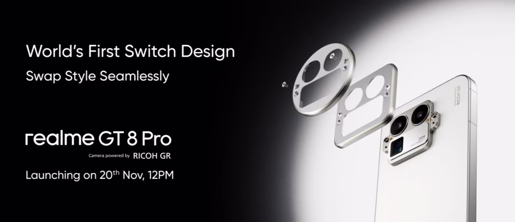 realme gt 8 pro design