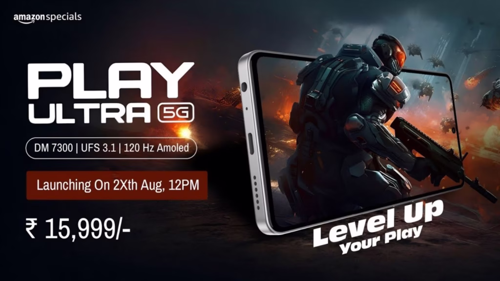 Lava Play Ultra 5G Debuts in India with AMOLED Display and Big Battery