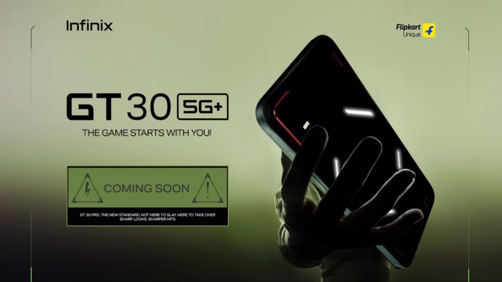 Infinix GT 30 5G+ Is Launching in India on August 8 – A Power-Packed Gaming Phone Under ₹20,000