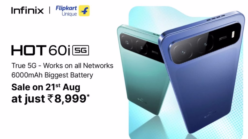 Infinix Hot 60i Launched in India with Dimensity 6400 and 6,000mAh Battery