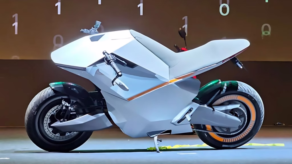Diamondhead Electric Motorcycle by Ola Electric Revealed With 0-100 km/h in 2 Seconds