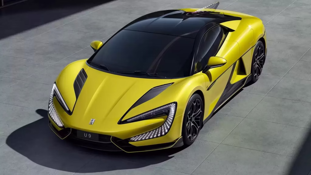 BYD Yangwang U9 Extreme Sets Nürburgring Lap Record for Fastest Production EV BYD Yangwang