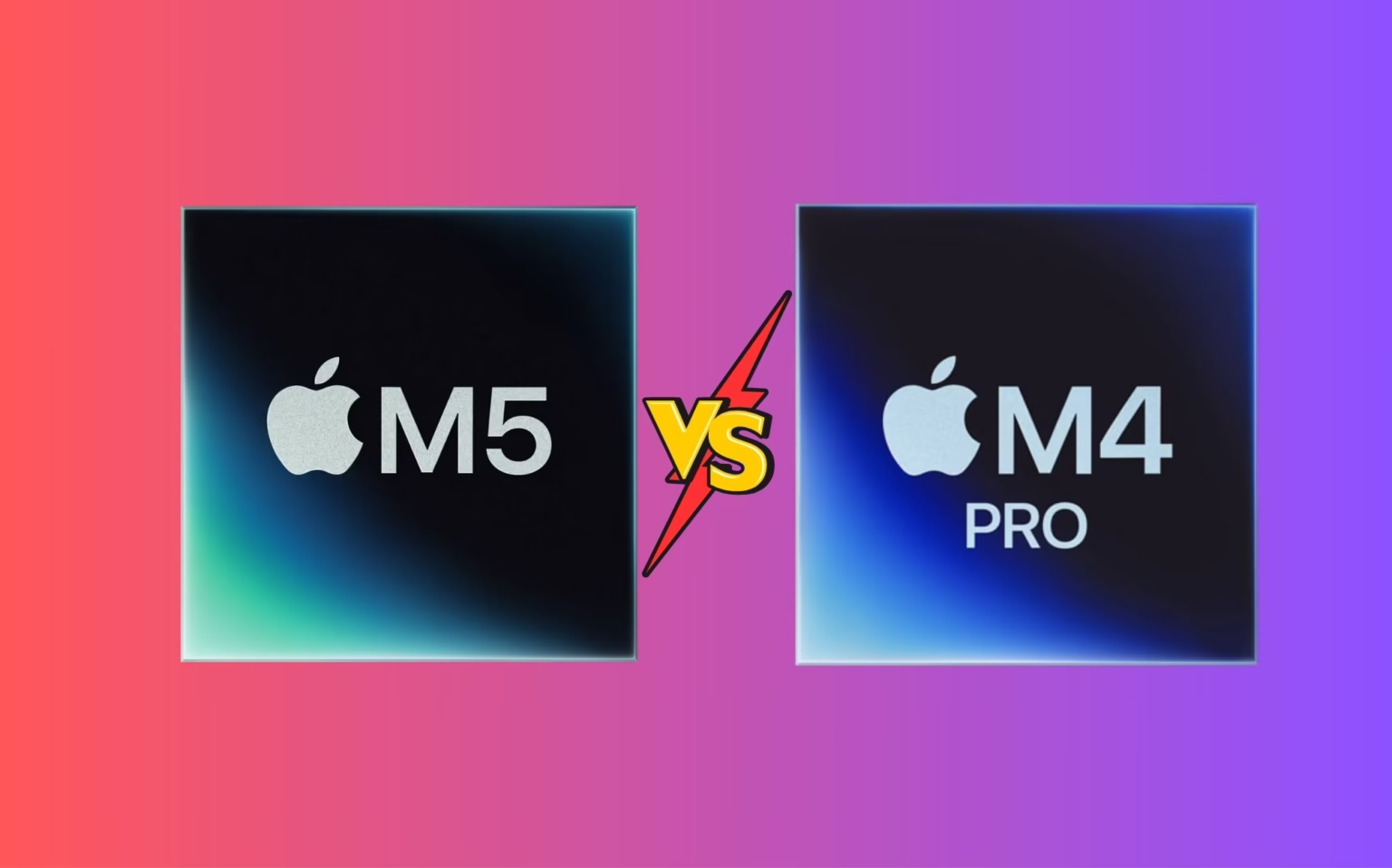 Apple M5 vs M4 Pro
