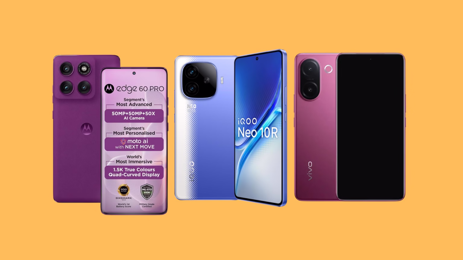 Best Phones Under ₹30,000 in India (2025): Motorola, iQOO, Vivo and More Best Phones Under ₹30,000