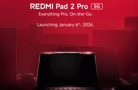 Redmi Pad 2 Pro 5G To Launch In India On January 6 Redmi Pad 2 Pro 5G