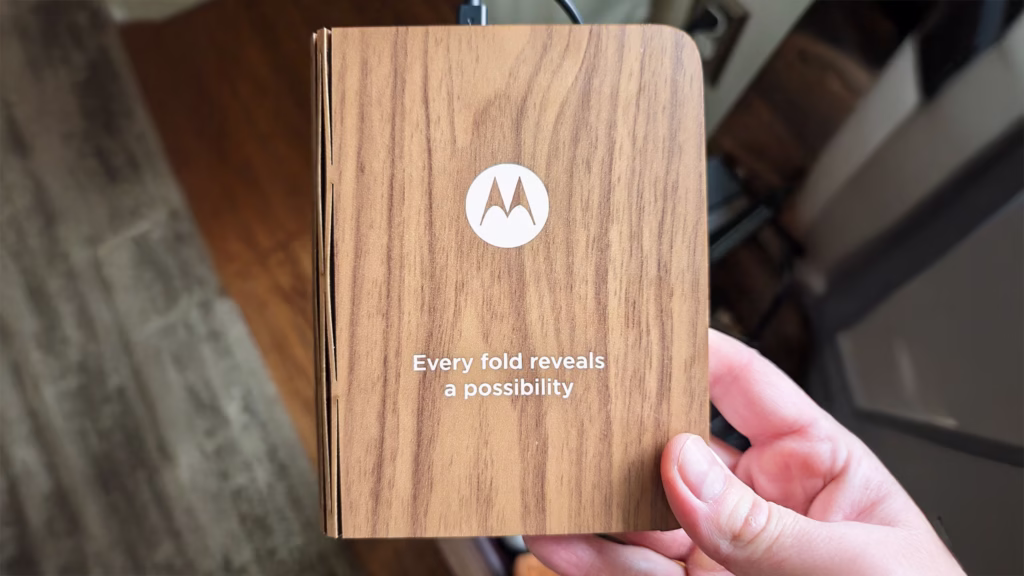Motorola Teases First Book Style Foldable Phone Ahead of CES 2026 Motorola Teases First Book Style Foldable Phone Ahead of CES 2026