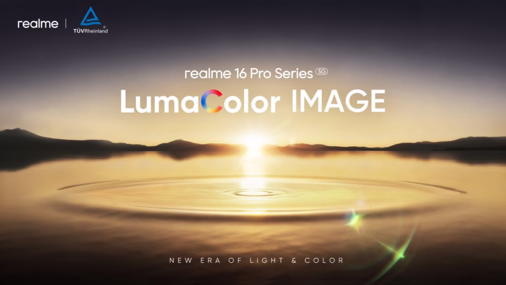 Realme 16 Pro Series to Debut with New LumaColor IMAGE Technology