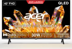 Acer Ultra V Series 40 inch Full HD Smart QLED TV (AR40QDVGU2875BD)