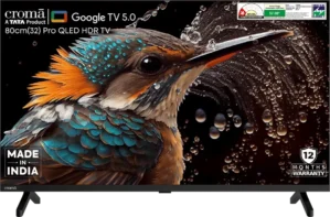 Croma CREL032HGQ024650 32 inch HD Ready Smart QLED TV