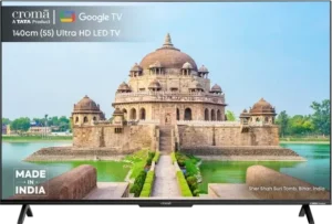 Croma CREL055UGC024604 55 inch Ultra HD 4K Smart LED TV