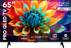 Croma CREL065UGQ024650 65 inch Smart QLED TV