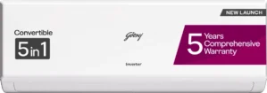 Godrej EI 18P3T WZT 1.5 Ton 3 Star 2025 Inverter Split AC