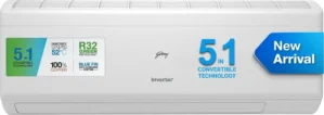 Godrej EI 24IINV3R32 WWR 2 Ton 3 Star 2023 Inverter Split AC