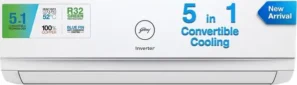 Godrej SIC 18ITC5-WWD 1.5 Ton 5 Star 2024 Inverter Split AC