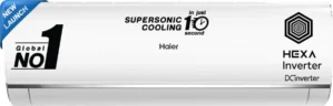 Haier HSU18K-PYSS5BN-INV 1.5 Ton 5 Star 2024 Inverter Split AC