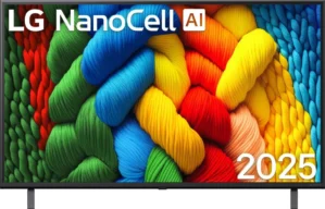 LG NanoCell NANO83 55 inch Ultra HD 4K Smart LED TV (55NANO83A6A)