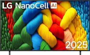 LG NanoCell NANO 85A 55 inch Ultra HD 4K Smart LED TV (55NANO85A6A)