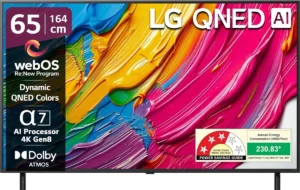 LG QNED 8AA Series 65 inch Ultra HD 4K Smart QNED TV (65QNED8AA6A)