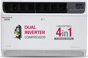 LG UW-Q18WUXA 1.5 Ton 3 Star 2025 Dual Inverter Window AC
