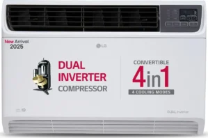 LG UW-Q18WUZA 1.5 Ton 5 Star 2025 Dual Inverter Window AC