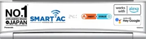 Panasonic CS/CU-KZ24ZKYF 2 Ton 3 Star 2023 Inverter Split AC