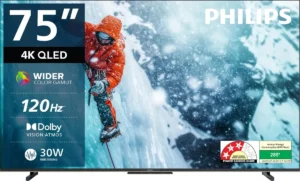 Philips Lumina Series 75 inch Ultra HD 4K Smart QLED TV (75PQT8100/94)