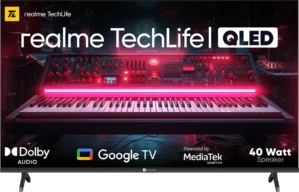 Realme TechLife CineSonic Q 32 inch HD Ready Smart QLED TV (32HDGQRVS2Q)