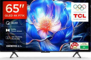 TCL P71K 65 inch Ultra HD 4K Smart QLED TV (65P71K)