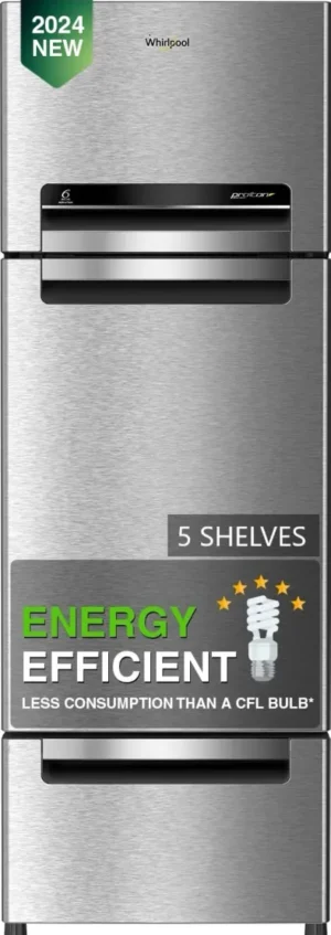 Whirlpool FP 223D PROTTON ROY 215 L Triple Door Refrigerator