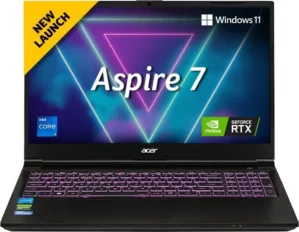 Acer Aspire 7 A715-79G UN.U35SI.001 Gaming Laptop (13th Gen Core i7/ 16GB/ 512GB SSD/ Win11 Home/ 6GB Graph)
