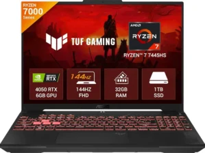 Asus TUF Gaming A16 2025 FA607NUG-RL191WS Gaming Laptop (AMD Ryzen 7 7445HS/ 32GB / 1TB SSD/ Win11 / 6GB Graph)