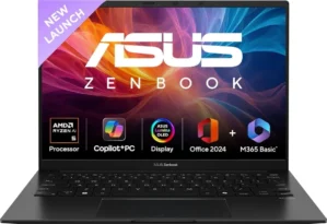 Asus Zenbook 14 UM3406KA-PP240WS Laptop (AMD Ryzen AI 5 340/ 16GB/ 512GB SSD/ Win11 Home)