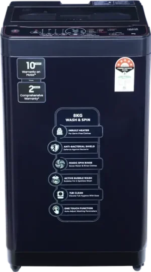 Croma CRLW080FAF276205 8 kg Fully Automatic Top Load Washing Machine