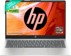HP 14-em0243AU Laptop (AMD Ryzen 3 7320U/ 8GB/ 512GB SSD/ Win11 Home)