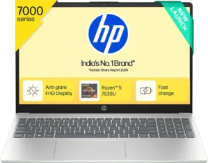 HP 15-fc0703AU Laptop (AMD Ryzen 5 7530U/ 16GB/ 512GB SSD/ Win11 Home)