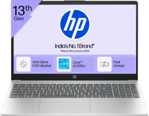 HP 15-fd0568TU Laptop (13th Gen Core i3/ 8GB/ 512GB SSD/ Win11 Home)