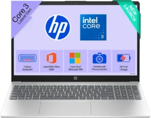 HP 15-fd1284TU Laptop (Intel Core 3 100U/ 16GB/ 512GB SSD/ Win11 Home)