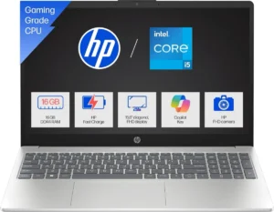 HP 15-fr0028TU Laptop (13th Gen Core i5/ 16GB/ 512GB SSD/ Win11 Home)