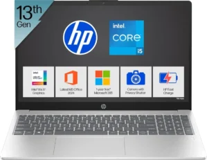 HP 15-hr0008TU Laptop (13th Gen Core i5/ 16GB/ 512GB SSD/ Win11 Home)
