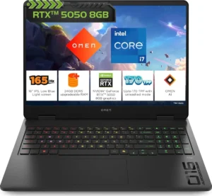 HP Omen 16-am0241TX Gaming Laptop (14th Gen Core i7/ 24GB/ 1TB SSD/ Win11/ 8GB RTX 5050 Graph)