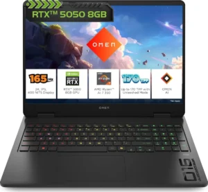 HP Omen 16-ap0165AX Gaming Laptop (AMD Ryzen AI 7 350/ 24GB/ 1TB SSD/ Win11/ 8GB RTX 5050 Graph)