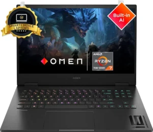HP Omen 16-xd0020AX Gaming Laptop (AMD Ryzen 7 7840HS/ 16GB/ 1TB SSD/ Win11/ 8GB Graph)